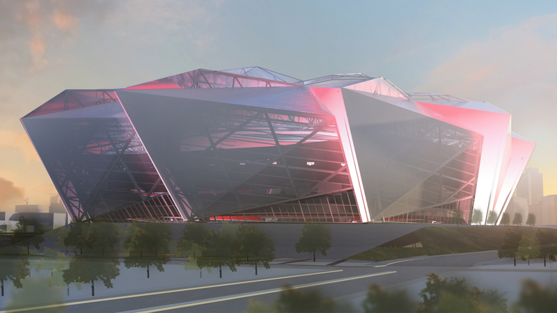 Illustration for article titled That Insane New Falcons Stadium Is Really Going To Happen